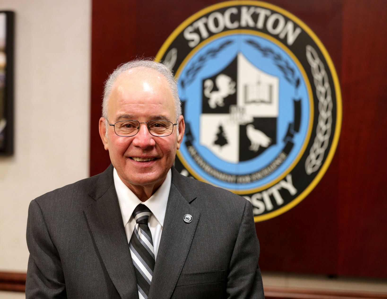 Stockton University President Harvey Kesselman